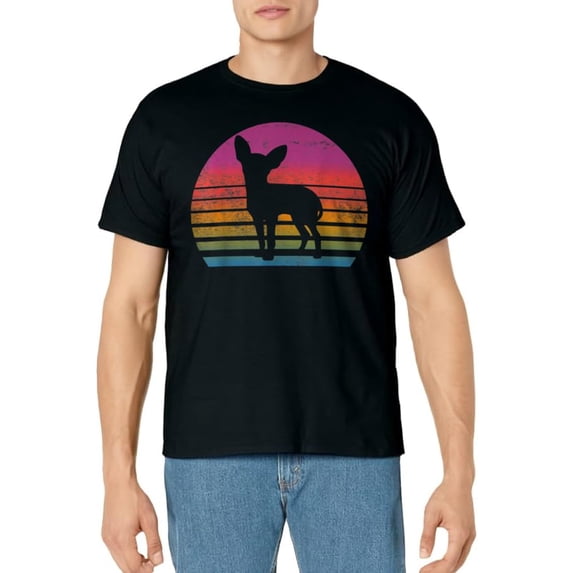Retro 80's Chihuahua,Chihuahua Lover T-Shirt