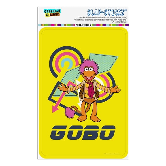 Retro 80's Gobo Fraggle Rock Home Business Office Sign