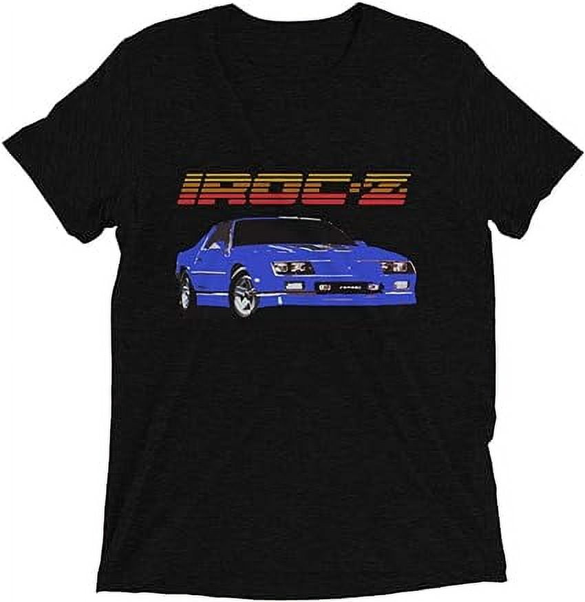 Retro 80s 90s Camaro IROC-Z Vintage Style Tri-Blend Short Sleeve t ...