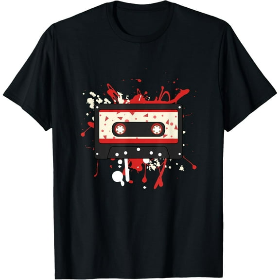 Retro 80s 90s Cassette Tape - Audio 1980s Tape T-Shirt