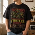 thumbnail image 1 of Retro 80s Cartoon Oversized T-Shirt, Vintage Animated Action Graphic Tee, Unisex Shirt, 1 of 3