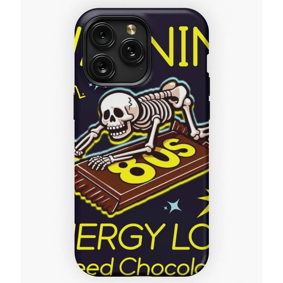 Retro 80s Chocolate Candy Bar Wrapper Style Graphic A3564 Phone Case for iPhone 11 to 17 Pro Max