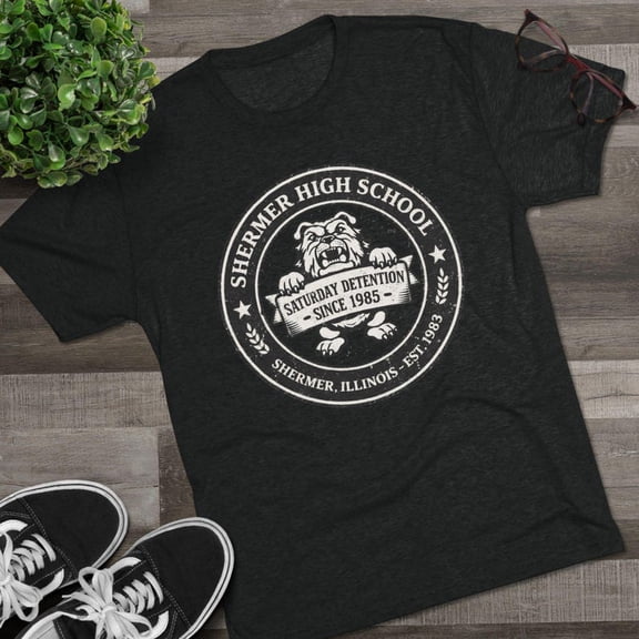 Retro 80s Detention School T-Shirt, Vintage Teen Movie Nostalgia Graphic Tee, Unisex Shirt