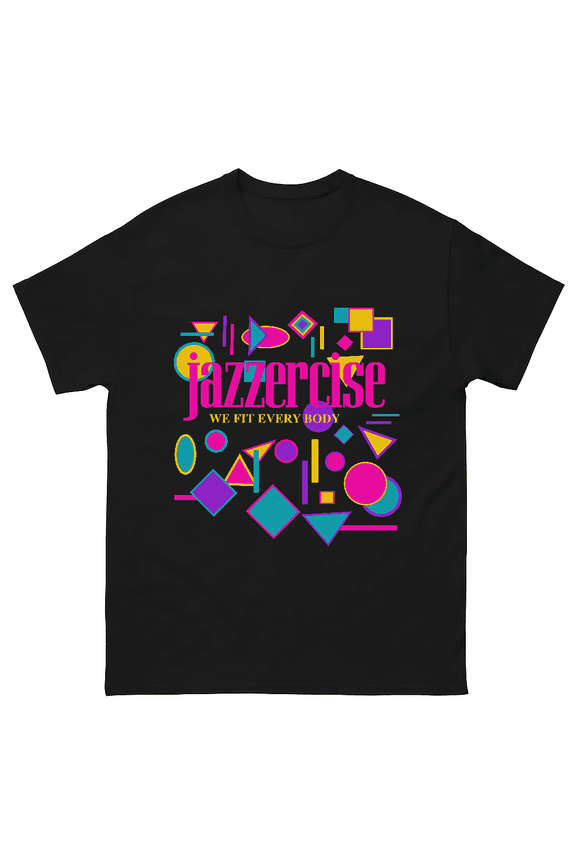 Retro 80s Jazzercise Fitness Inspired Fitness Art Unisex T-Shirt V16548