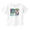 thumbnail image 1 of Retro 80s MTV Music Technology Logo Toddler Boy Girl T Shirt Infant Toddler Brisco Brands 6M, 1 of 6