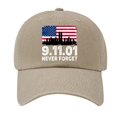 thumbnail image 1 of Retro 9 11 Never Forget Commemorative Hat  2001-2026 25th Anniversary Baseball Cap, 1 of 7