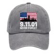 thumbnail image 1 of Retro 9 11 Never Forget Commemorative Hat  2001-2026 25th Anniversary Baseball Cap, 1 of 7