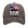 thumbnail image 1 of Retro 9 11 Never Forget Commemorative Hat  2001-2026 25th Anniversary Baseball Cap, 1 of 7