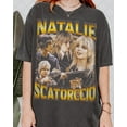 thumbnail image 1 of Retro 90's Natalie Scatorccio Yellowjackets T-Shirt, TV Show Yellowjackets Fan Bootleg Tee T-Shirt, Gift For Women and Man,Charcoal Color,Size M, 1 of 2