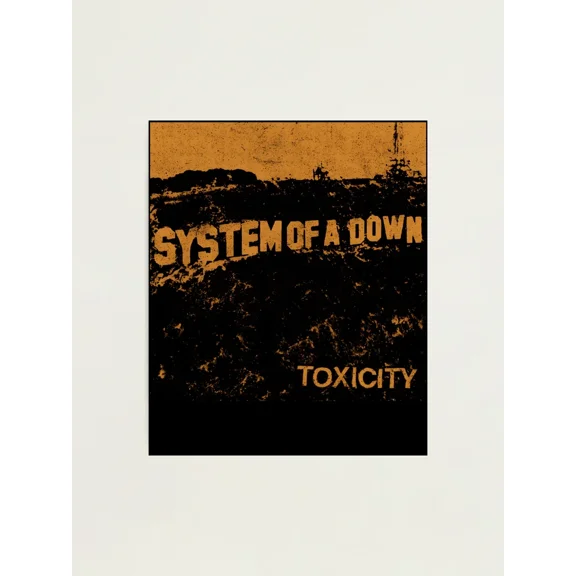 Retro 90S Music Band System Of A Down Poster Unframed Size 24''x36'' GooGate
