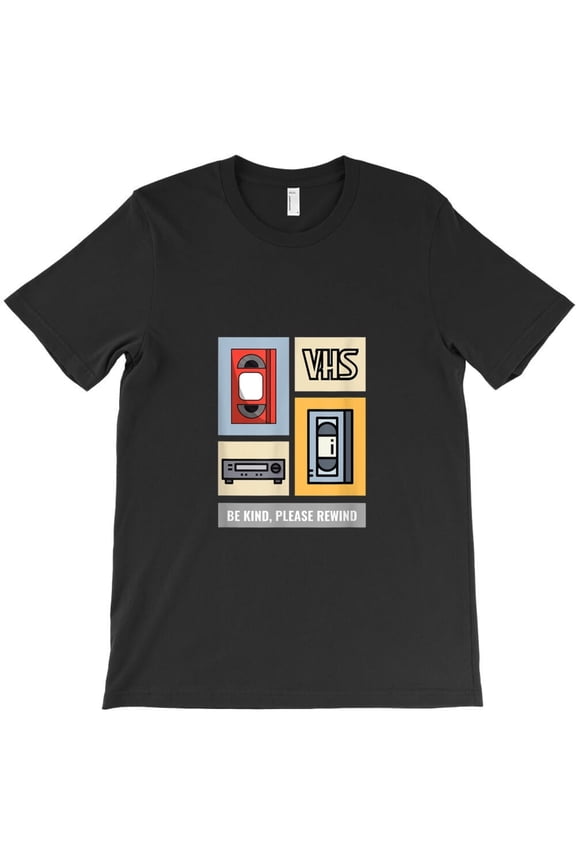 Retro 90s Be Kind Themed Funny and Cool Vintage and Inspirational Quote H36858 Unisex T-Shirt, Up to 5XL Available