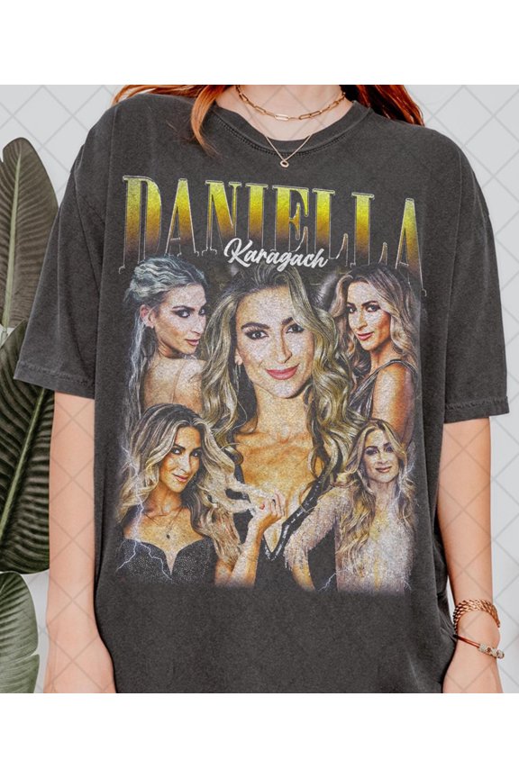 Retro 90s Daniella Karagach TShirt DWTS Dancing with the Stars Fans Pop Culture Lovers Shi