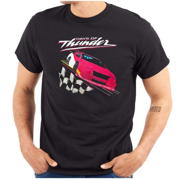 Retro 90s Days of Thunder Racing Film Men's Graphic T Shirt Tees Brisco Brands S