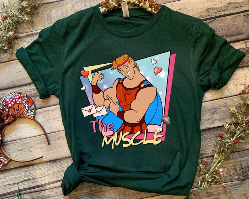 Retro 90s Disney Couples His Meg And Her Hercules T shirt Hercules Characters Valentines Day Matching Tee Disneyland Vacation WDW Trip Gift Walmart