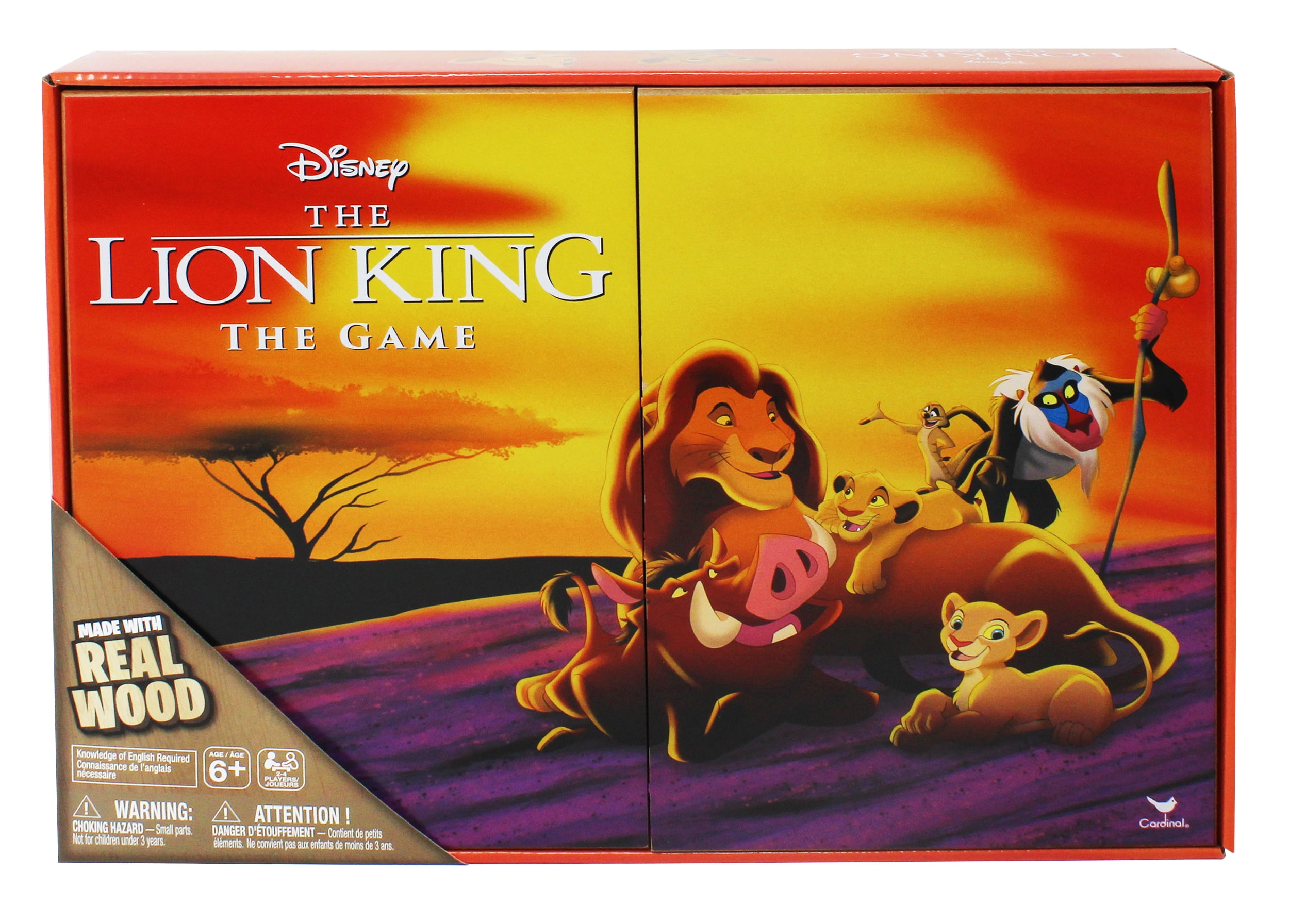 Disney The Lion King Board Game, for Families and Kids Ages 6 and Up 