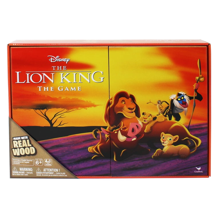 Retro '90s Disney Lion King Board Game - Deluxe Wooden Edition