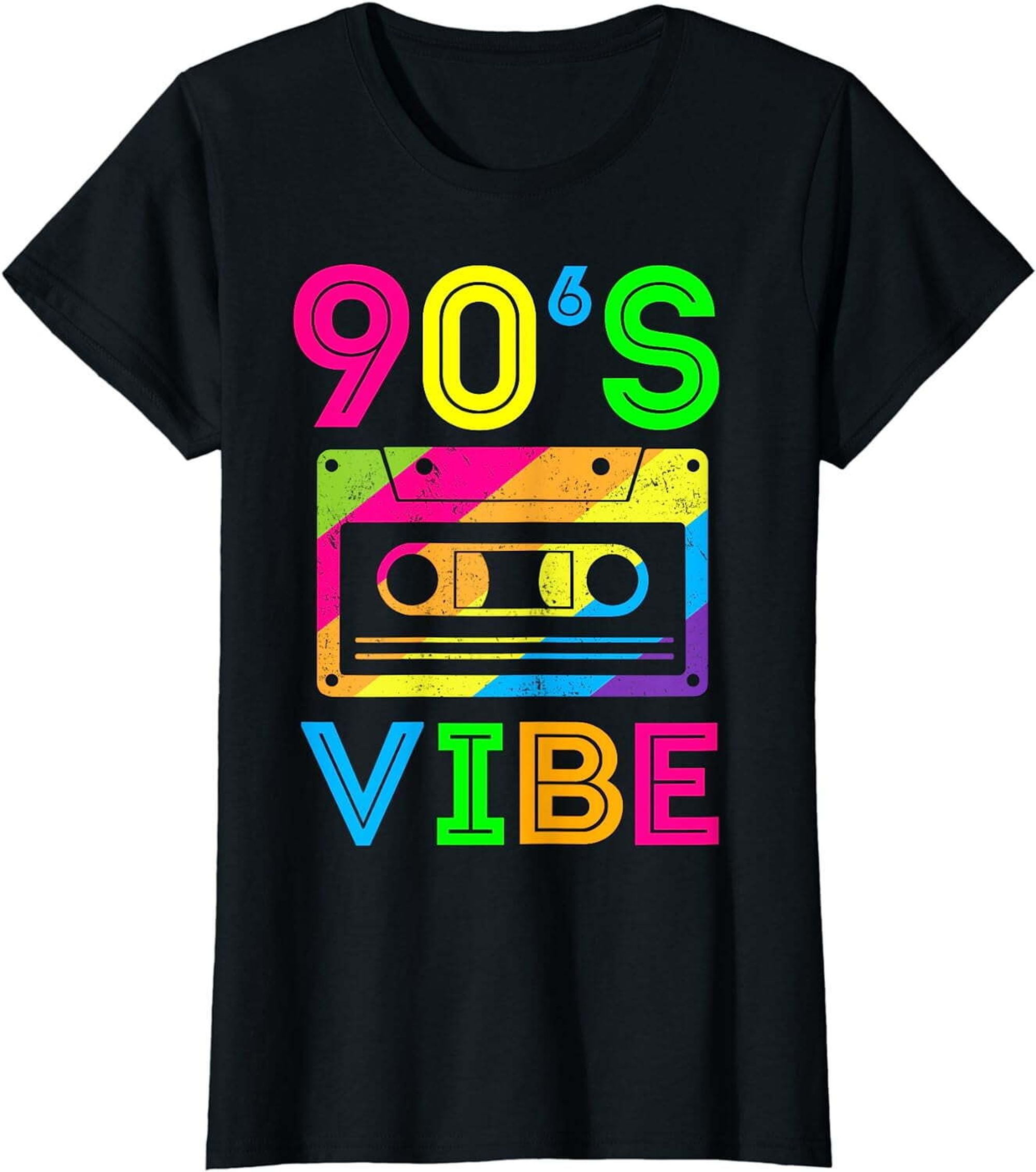 Retro 90s Party Shirt Nostalgic VintageInspired Tee with Throwback Vibes