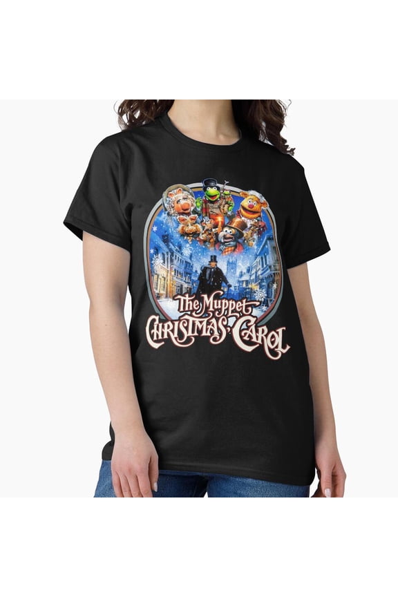 Retro 90s The Muppet Christmas Carol Funny G8912 Unisex T-Shirt, Up to Size 5XL