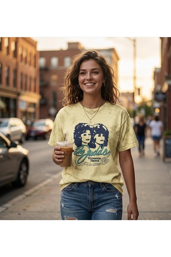 Retro 90s Tie-Dye Country Music Graphic Tee Vintage Nashville Throwback Style Comfort Colors Unisex Cotton T-Shirt, Sizes S-5XL