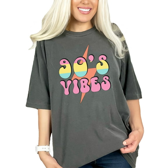 Retro 90s Vibes Nostalgic Graphic Tee, Vintage 1990s Style Shirt, Cool Retro Design T-Shirt, Retro 90s Themed T-Shirt, Pepper Comfort Colors T-Shirt, XL