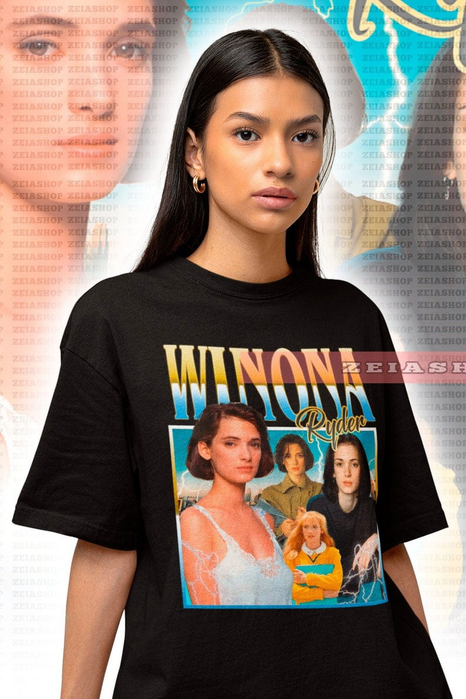 Retro 90s Winona Ryder Tshirt Winona Ryder Sweatshirt Winona Ryder