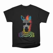 Retro 90s Zebra T-Shirt Tee Gift For Him Merch For Her Apparel For Friend