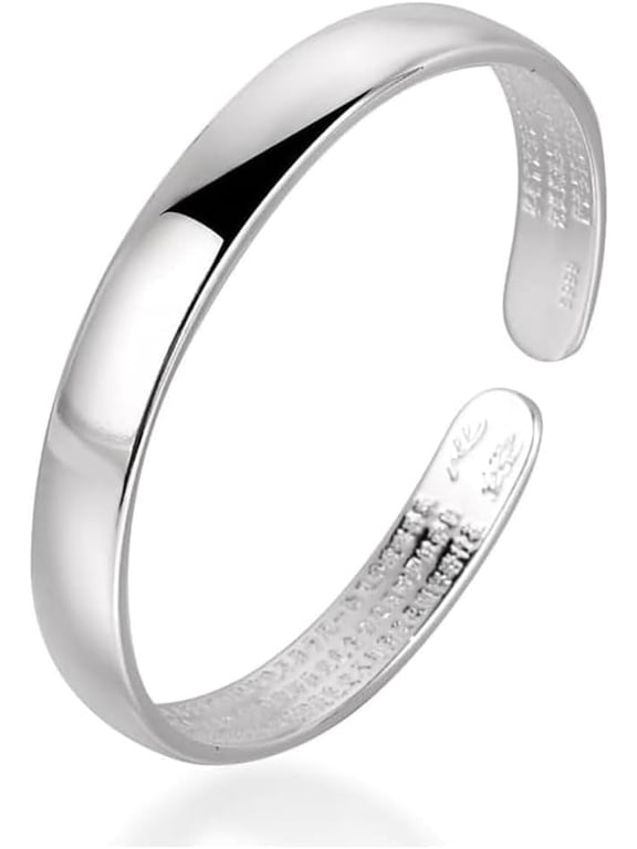 Retro 999 Silver Feng Shui Bracelet, Tibetan Buddhist Pixiu Bracelet for Men Women, Heart Sutra Mantras Amulet Exorcism Jewelry, Wealth Protection, Ward Off Evil Spirits Bracelet