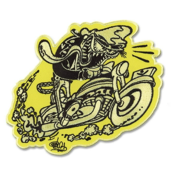 Retro A Go Go Shawn Dickinson Cycle Freak Embroidered Patch