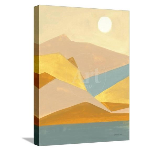 Retro Abstract I, Abstract Scenic World Culture Stretched Canvas Wall Art by Danhui Nai Sold by Art.Com