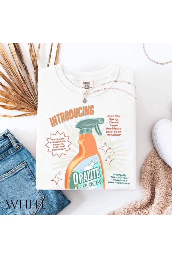 Retro Ad Style Graphic T-Shirt | Opalite Inspired Pop Culture Unisex Tee