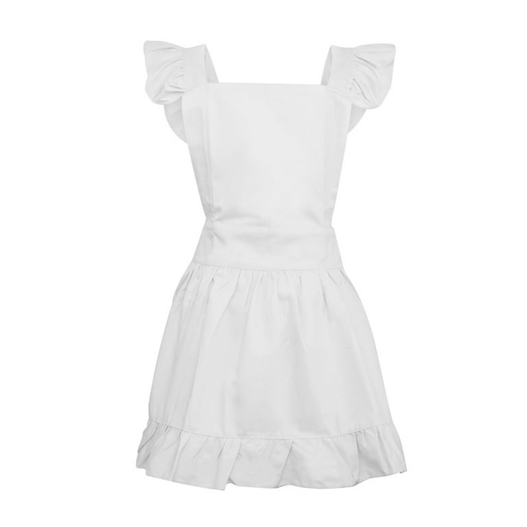 Pretty white apron deals