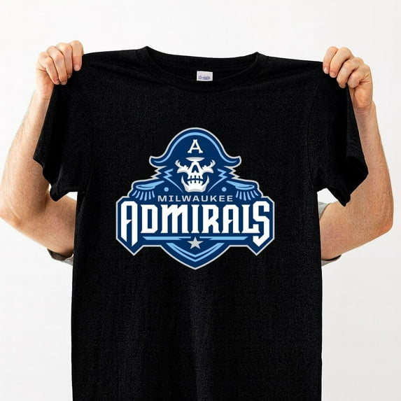 Retro Admirals Hockey Team Fan Inspired Sports Graphic Unisex T-Shirt