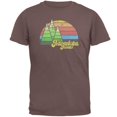 thumbnail image 1 of Retro Adventure Awaits Hiking Camping Mens T Shirt Chestnut X-LG, 1 of 1