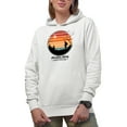 thumbnail image 1 of Retro Adventure Hiking Good Feeling, White Hooded Sweatshirt or Hoodie, 2XL, 1 of 5