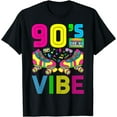 thumbnail image 1 of Retro Aesthetic Costume Party Outfit - 90s Vibe T-Shirt, 1 of 4