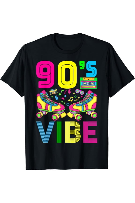 Retro Aesthetic Costume Party Outfit - 90s Vibe T-Shirt