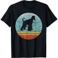 thumbnail image 1 of Retro Afghan Hound Dog Vintage Style Animal Dogs Lover Gift T-Shirt, 1 of 4