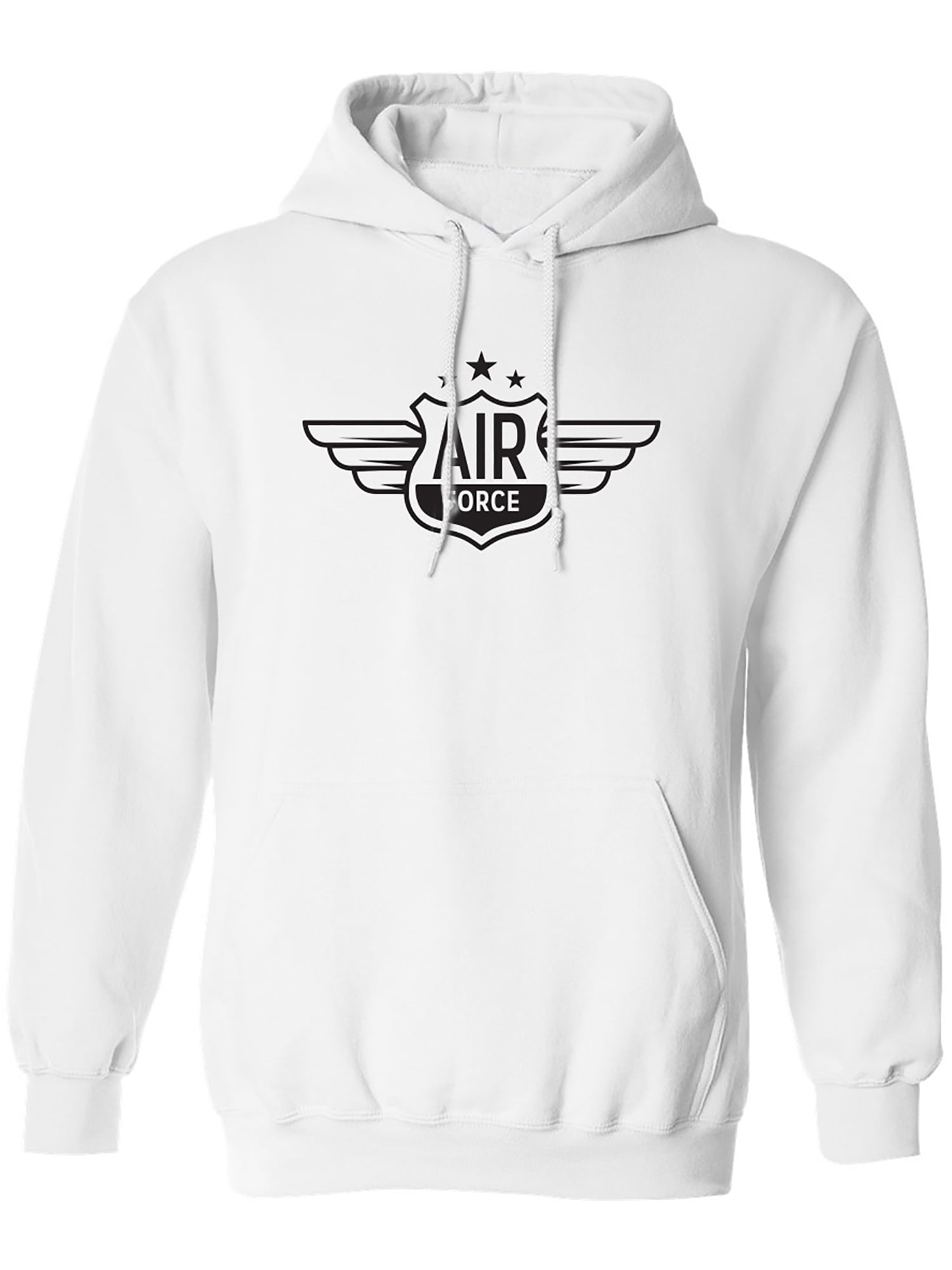 Retro Air Force Wings Adult Hooded Sweatshirt