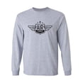 thumbnail image 1 of Retro Air Force Wings Adult Long Sleeve T-shirt, 1 of 3