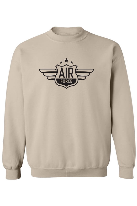 Retro Air Force Wings Crewneck Sweatshirt