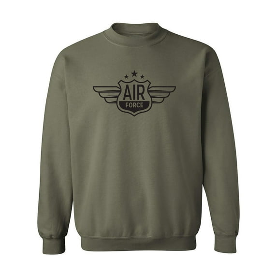 Retro Air Force Wings Crewneck Sweatshirt