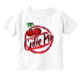 thumbnail image 1 of Retro Airbrushed Cherry Cutie Pie Youth T Shirt Tee Girls Infant Toddler Brisco Brands 6M, 1 of 4