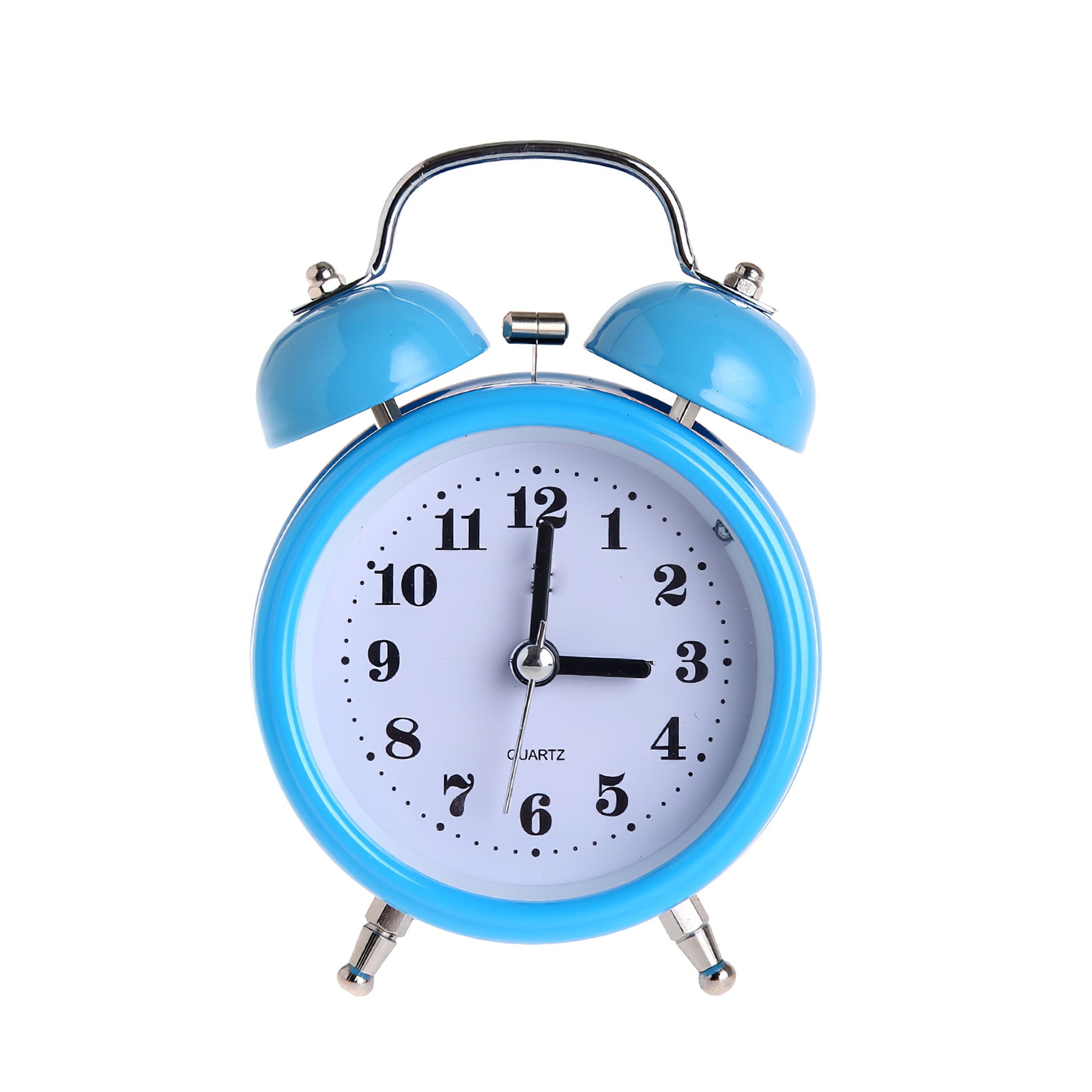 Retro Alarm Clock Loud Ringing Double Bell Mechanical Key Alarm Clock