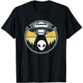 thumbnail image 1 of Retro Alien Extraterrestrial Space - Vintage Alien T-Shirt, 1 of 5