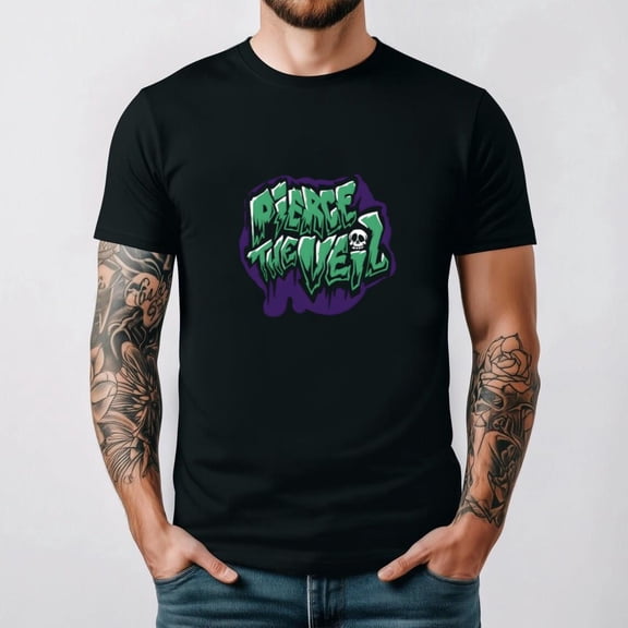 Retro Alt Rock Inspired Band Style Music Fan Concert Graphic T-shirt, up to size 5XL.