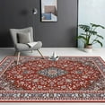 thumbnail image 1 of Retro American Thickening Carpets for Living Room Morocco Decoration Home Sofa Area Rugs Bedroom Big Size Non-slip Floor Mats, 1 of 5