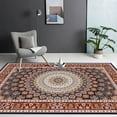 thumbnail image 1 of Retro American Thickening Carpets for Living Room Morocco Decoration Home Sofa Area Rugs Bedroom Big Size Non-slip Floor Mats, 1 of 5