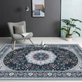 thumbnail image 1 of Retro American Thickening Carpets for Living Room Morocco Decoration Home Sofa Area Rugs Bedroom Big Size Non-slip Floor Mats, 1 of 5