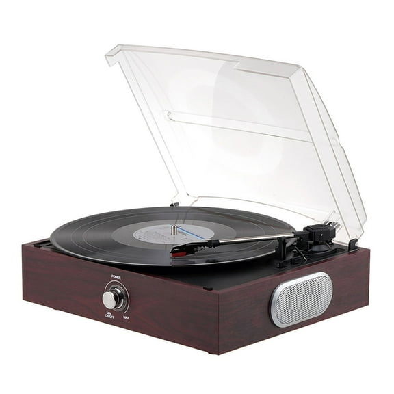 Retro Antique Vinyl Record Player With Speaker And Bluetooth Turntable Player ,Accurate Channel Search