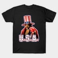 thumbnail image 1 of Retro Apollo Creed Rocky Balboa Boxing Legend Movie Graphic Unisex T-Shirt, for men & women, up to size 5XL, 1 of 2